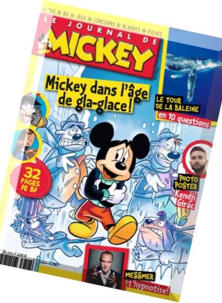 Le Journal de Mickey – 20 au 26 Janvier 2016 Cover