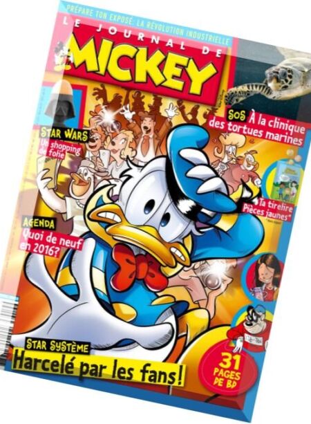 Le Journal de Mickey – 6 au 12 Janvier 2016 Cover