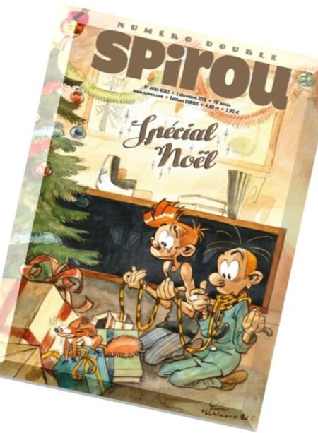 Le Journal de Spirou – 2 decembre au 15 decembre 2015 Cover