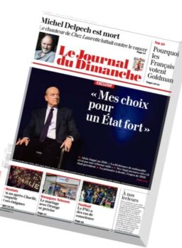 Le Journal du Dimanche – 3 Janvier 2016