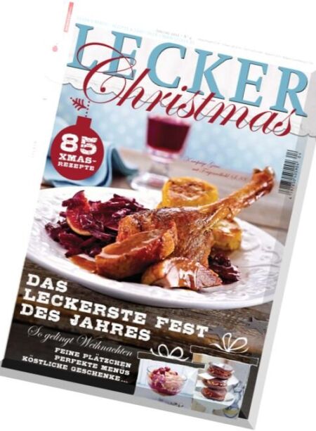 Lecker Magazin – Spezial Christmas N 04, 2012 Cover