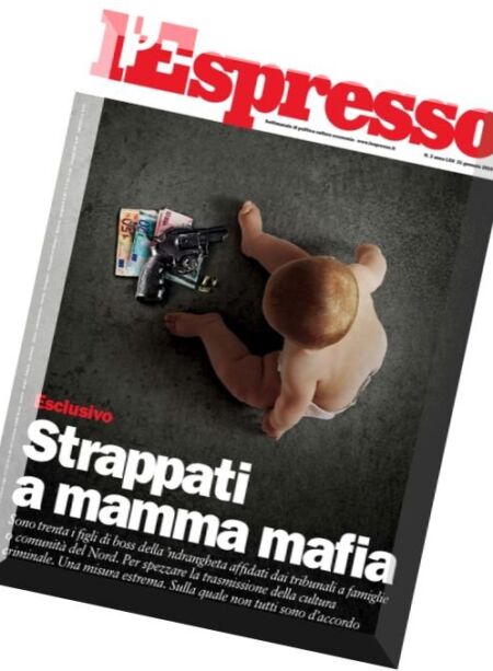 L’Espresso – 21 Gennaio 2016 Cover