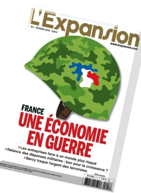 L’Expansion – Fevrier 2016 Cover