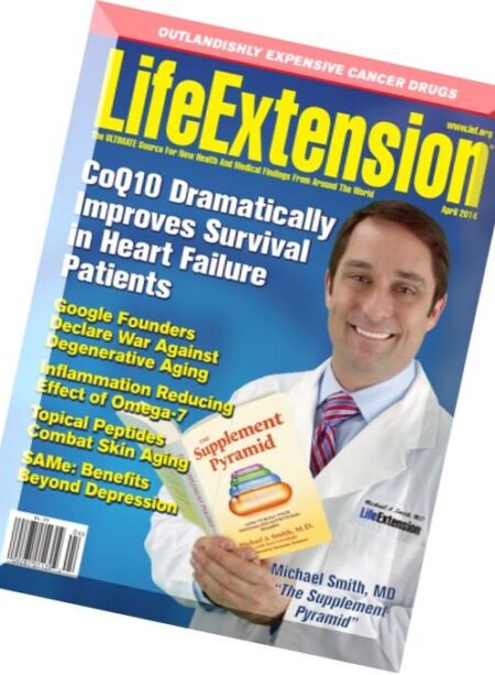 Life Extension Magazine – April 2014 Cover