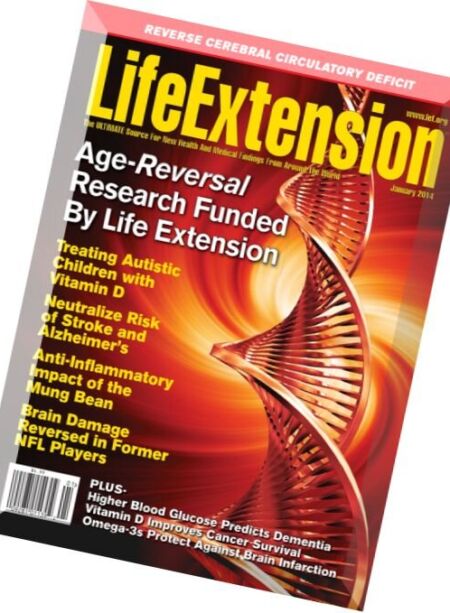 Life Extension Magazine – January 2014 Cover