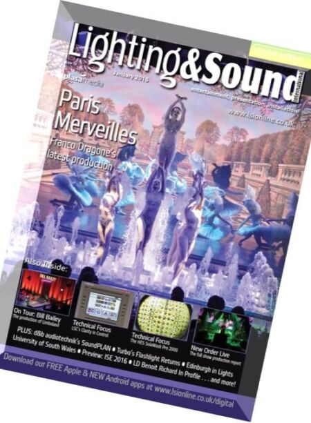 Lighting & Sound International – January 2016 Cover