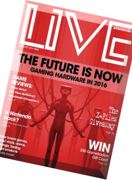 Live Magazine – February 2016 Cover