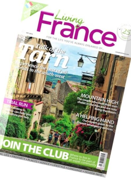 Living France – February 2016 Cover