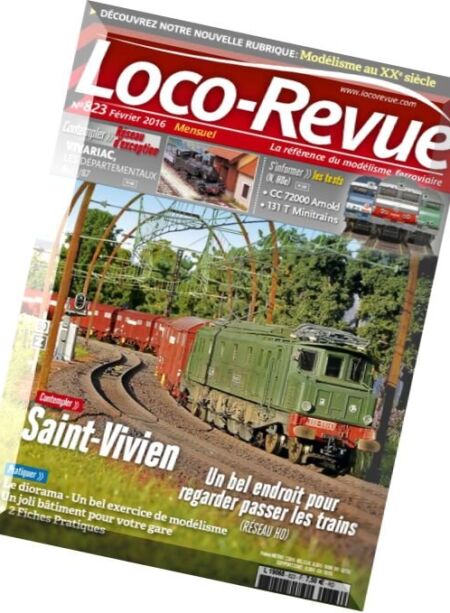 Loco-Revue – Fevrier 2016 Cover