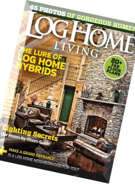 Log Home Living – March 2016 Cover