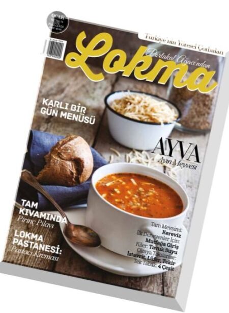 Lokma – Ocak 2016 Cover