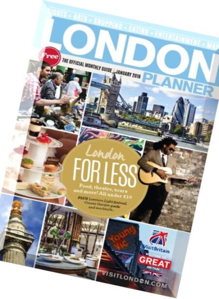 London Planner – January 2016 Cover
