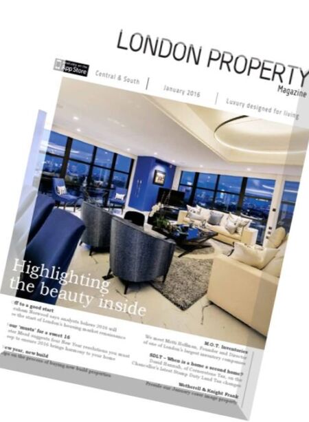 London Property Magazine – January 2016 Cover