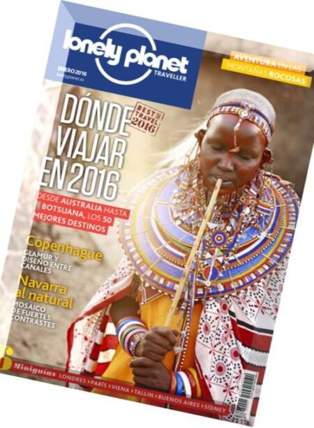 Lonely Planet Spain – Enero 2016 Cover