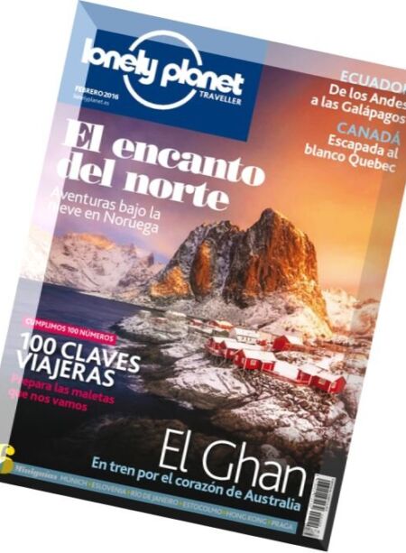 Lonely Planet Traveller Spain – Febrero 2016 Cover