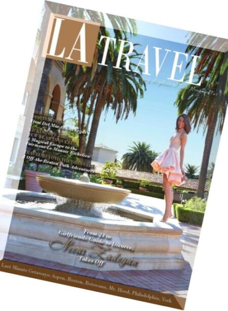 Los Angeles Travel – Winter 2016 Cover