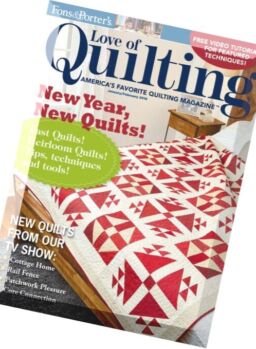 Love of Quilting – January-February 2016