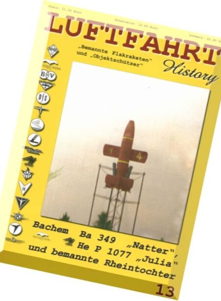 Luftfahrt History – N 13 Cover