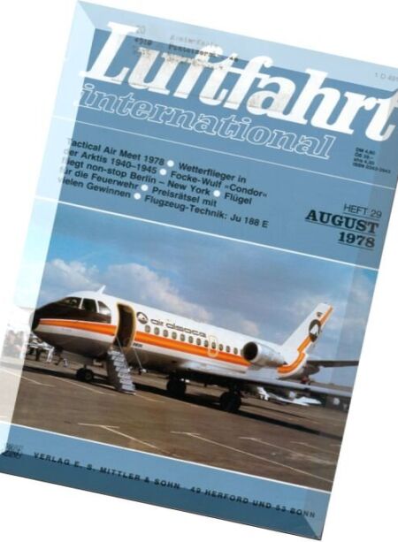 Luftfahrt International – N 29 Cover