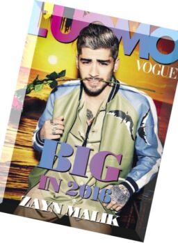 L’Uomo Vogue – Gennaio 2016
