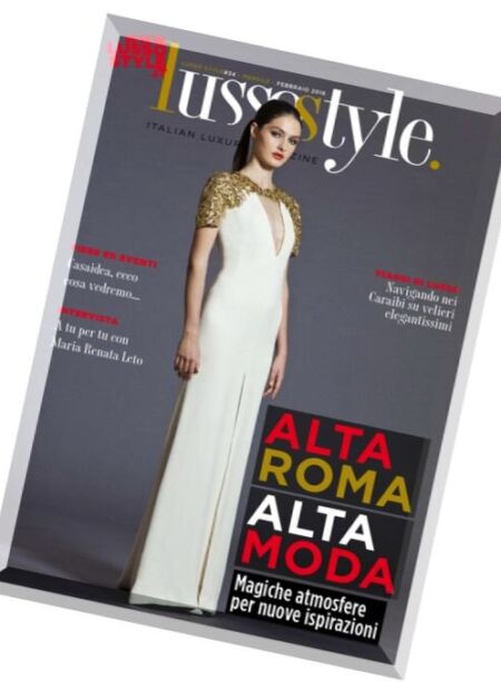 Lusso Style – Febbraio 2016 Cover