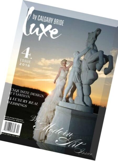 Luxe Magazine – Spring-Summer 2016 Cover