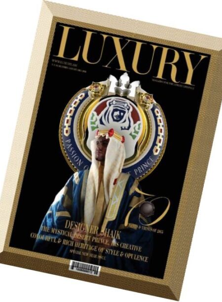 Luxury Magazine – December 2015-January 2016 Cover