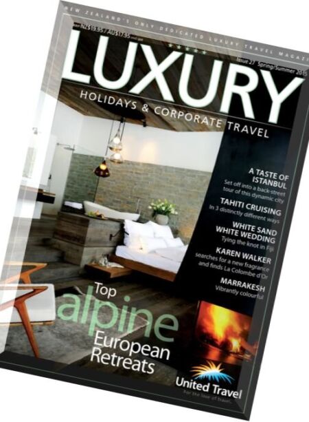Luxury Magazine – Spring-Summer 2015 Cover