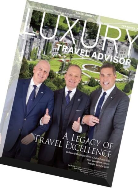 Luxury Travel Advisor – February 2016 Cover