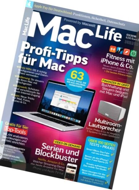 Mac Life Germany – Marz 2016 Cover