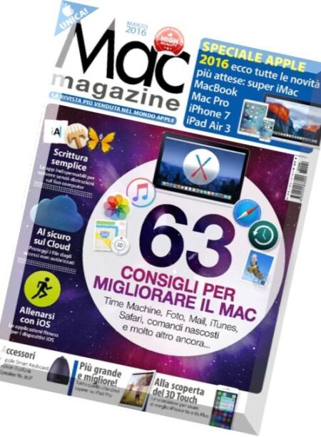 Mac Magazine – Marzo 2016 Cover