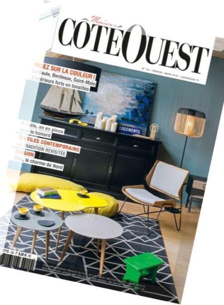 Maisons Cote Ouest – Fevrier-Mars 2016 Cover