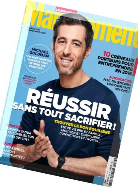Management France – Fevrier 2016 Cover