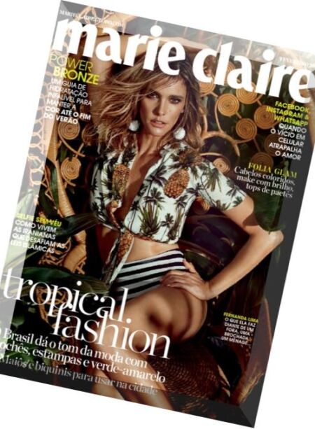 Marie Claire Brasil – Ed. 299, Fevereiro de 2016 Cover
