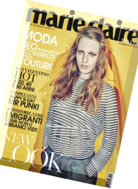 Marie Claire Italia – Febbraio 2016 Cover