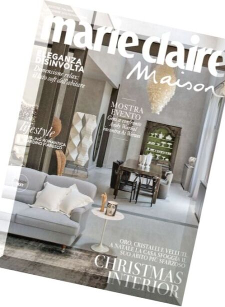 Marie Claire Maison Italia – Dicembre 2015 – Gennaio 2016 Cover