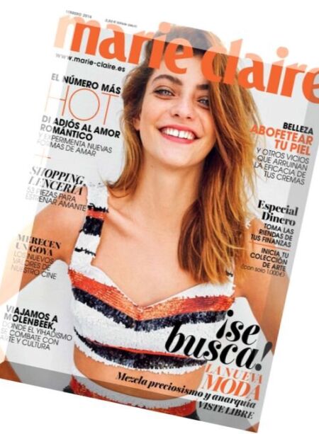 Marie Claire Spain – Febrero 2016 Cover