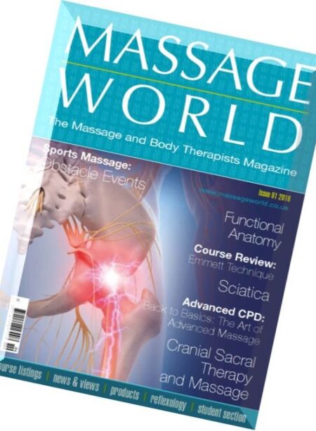 Massage World – Issue 91, 2016 Cover