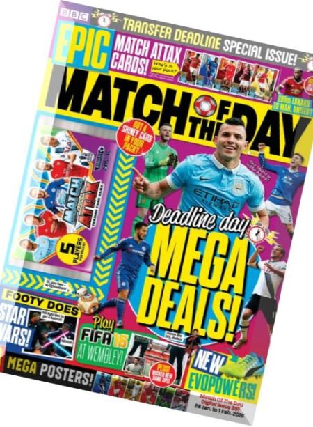 Match of the Day – 26 January 2016 Cover