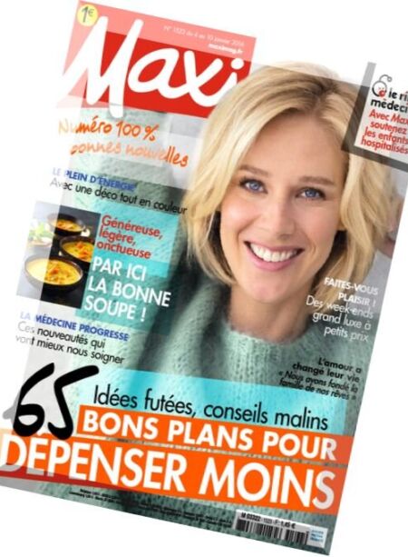 Maxi – 4 au 10 Janvier 2016 Cover