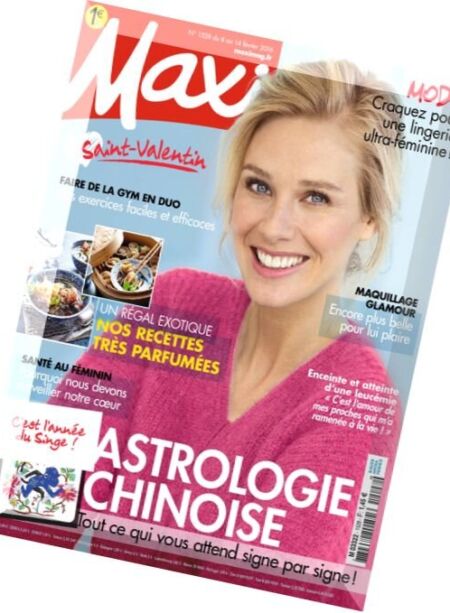 Maxi – 8 au 14 Fevrier 2016 Cover