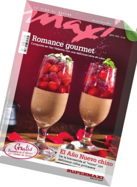 Maxi – Febrero 2016 Cover