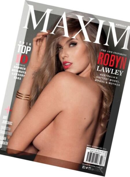 Maxim Australia – February 2016 Cover