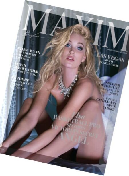 Maxim USA – February 2016 Cover