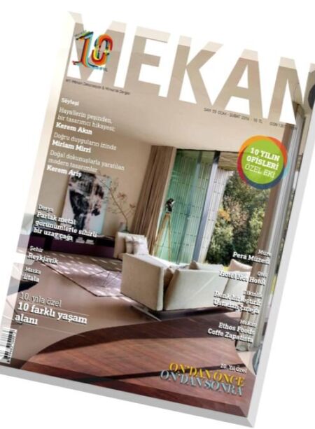 Mekan Magazine – January-February 2016 Cover