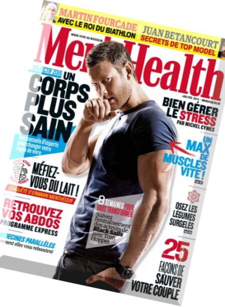 Men’s Health France – Janvier-Fevrier 2016 Cover