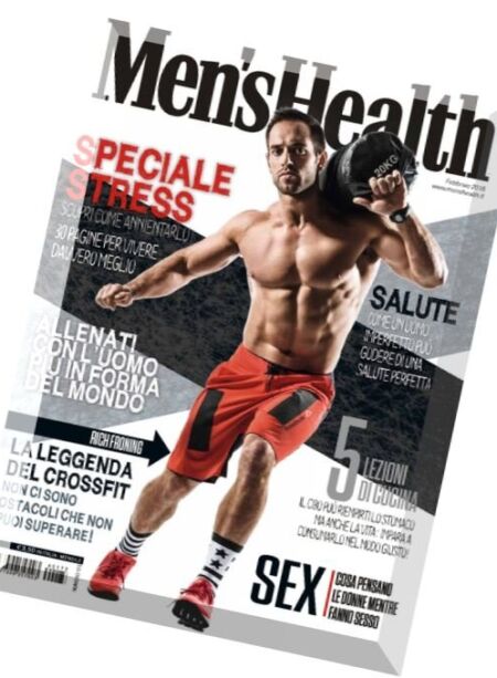 Men’s Health Italia – Febbraio 2016 Cover
