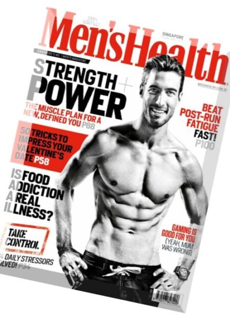 Men’s Health Singapore – February 2016 Cover