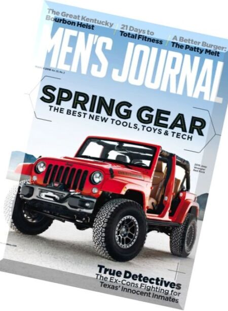Men’s Journal – March 2016 Cover