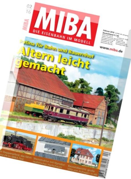 MIBA – Februar 2016 Cover